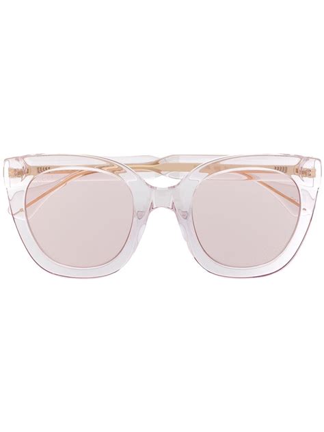 gucci transparent sunglasses.